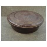 Vintage Domart Bakelite Lidded Sewing Box Brown
