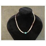Vintage Native American Turquoise Nugget Necklace