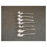 Lot of 7 Vintage 1939 NY Worlds Fair 6ï¿½ Spoons