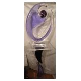 5 Ft Tall Shlomi Haziza Acrylic Octopus Sculpture