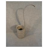 Antique Primitive Cream Separator Dipping Cup