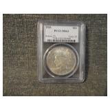 1935 Peace Silver Dollar PCGS MS63