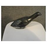 Vintage Signed Inuit Soapstone of a Ptarmigan