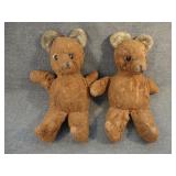 Pair of Early 20th Century Teddy Bears