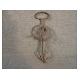 Antique Dover Cast Iron Hand Crank Egg Beater