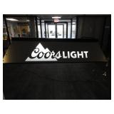 Vintage Coors Light Billiard Table Light NO SHIP