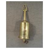 Rare Pearson Antique Brass Bottle Jack Spit Turner