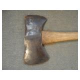 Vintage Mann Knot Klipper Double Bit Axe