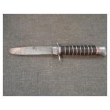 Vintage Voos Schlieper Fixed Blade Knife Solingen