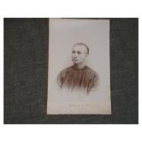 Collodion Silver Print Cabinet Card Rev. Chow Wing