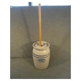 Vintage Marshall Pottery Butter Churn Stoneware
