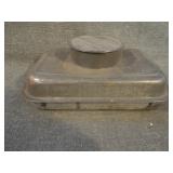 Antique Tin Coal Miners Water Canteen w/Cup