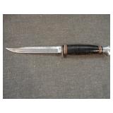 Vintage Kabar 1236 Hunting Fixed Blade Knife