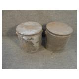 (2) Rare Antique Longman & Martinez Paint Cans