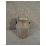 Antique Primitive Tin Milk or Cream Bottle