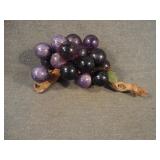 MCM Lucite Purple Grape Cluster on Driftwood