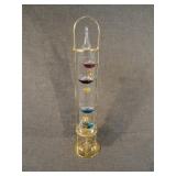 Vintage Galileo Archimedes Bubble Thermometer