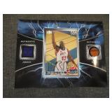 Vintage Shaquille O'Neal Dual Memorabilia Card