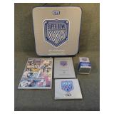 Lot of (4) NFL Super Bowl 25 Souvenirs