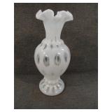 Vintage Fenton French Opalescent Coin Spot Vase