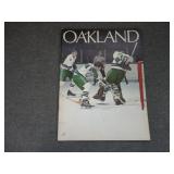1970 Buffalo Sabres Sports Magazine - Oakland