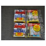 Lot of (2) 1987 Topps Baseball Jumbo Packs