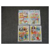 Lot of (4) 1986 Topps BB Pete Rose Years Cards