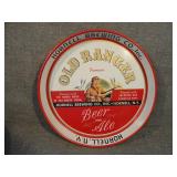 Vintage Hornell Brewing Old Ranger Beer Tray