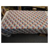 Vintage Patriotic Lap Quilt American Sewing Guild