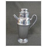 Vintage Art Deco Chrome Cocktail Shaker