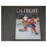 1970 Buffalo Sabres Sports Magazine - Detroit