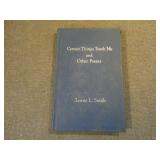 1978 Signed Certain Things Touch Me & Other Poems
