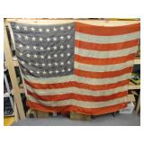 Vintage Sterling All Wool 48 Star American Flag