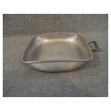 Vintage Brodrene Mylius BM Pewter Dish Square