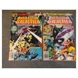 1978 Battlestar Galactica #1 & 2 Marvel Comic Book