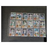 1984 Topps New York Yankees Team Set of 36 Cards