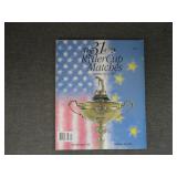 Vintage 1995 31st RYDER CUP Matches Program