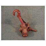 Vintage Red Cast Iron Hay Trolley #SP910A