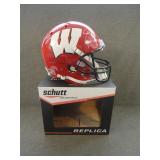 Joe Thomas Wisconsin Signed Full Size Helmet
