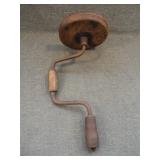 Antique Millers Falls Brace w/Large Chest Pad