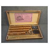 Vintage Fulton Sign & Price Marker Kit Wooden