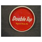 Vintage Double Top Higsons Brown Ale Beer Tray