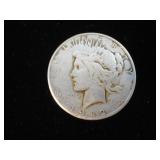 1922-S Peace Silver Dollar, 90% Silver
