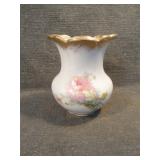 Antique British Anchor Pottery Double Lip Vase