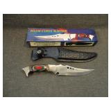 Pakistan Hunting Knife with Leather Sheath