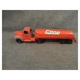 Vintage 1950's Tootsietoy Mobil Fuel Tanker Truck