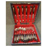 Vintage Alfred Haddad Jezzine Lebanon Flatware Set