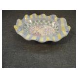 Vintage MacKenzie Childs 1983 Scallop Myrtle Bowl