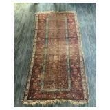 Antique Hamadan Oriental Rug '43' x 88'.