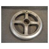 Vintage Steampunk 8' Cast Iron Hand Wheel